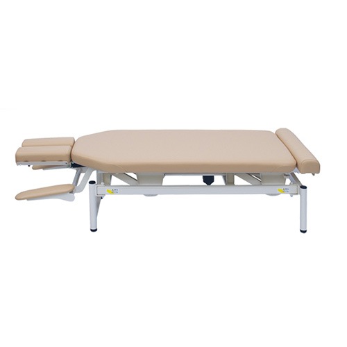 手動昇降台 高田ベッド 両側フットペダル式 マッサージ台 整体ベッド