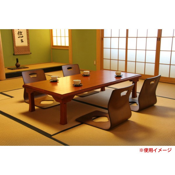 座卓 幅1500mm ちゃぶ台 食卓 ローテーブル TLM-15075（商品番号：ftlm