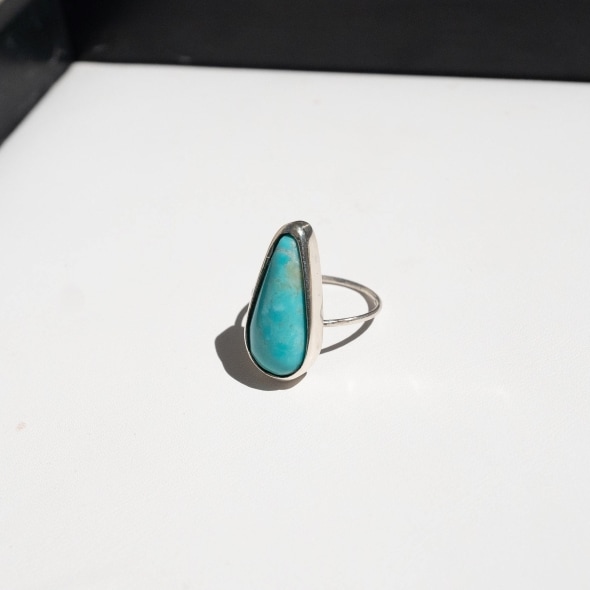 ターコイズリング(Q)|天然石・パワーストーンブレスレット通販【LOVE