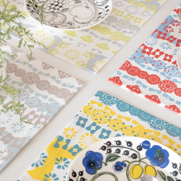 ランチョンマット ラミネート STUDIO HILLA スタジオヒッラ kasvimaa