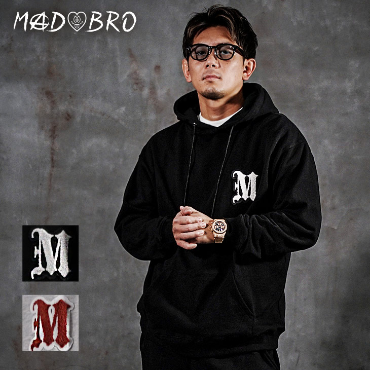 MAD Emblem Hoodie トップス｜皇治プロデュースブランドMADBRO