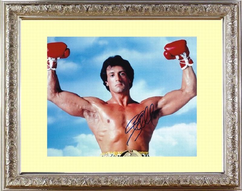 ロッキー ROCKY シルヴェスター スタローン Sylvester Stallone 直筆
