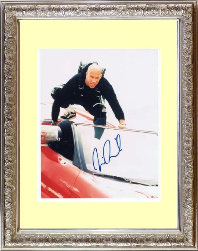 Vin Diesel ヴィン ディーゼル 直筆サイン PHOTO | ハリウッド男優