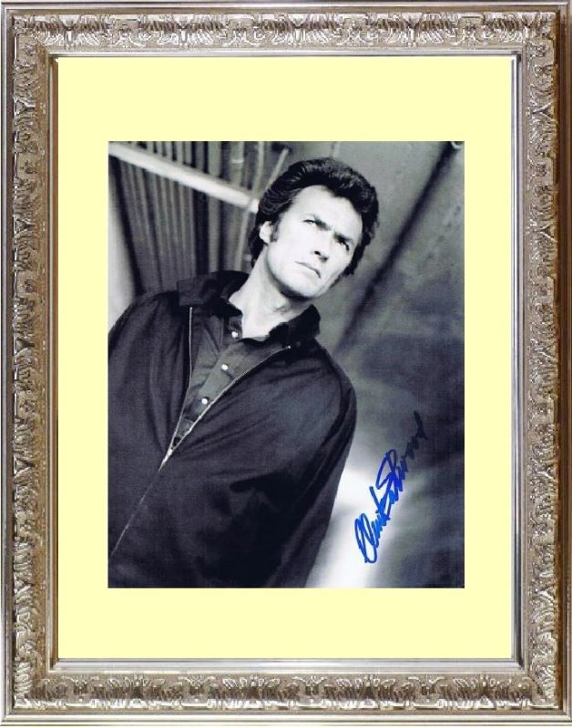 Clint Eastwood クリント イーストウッド 直筆サイン PHOTO