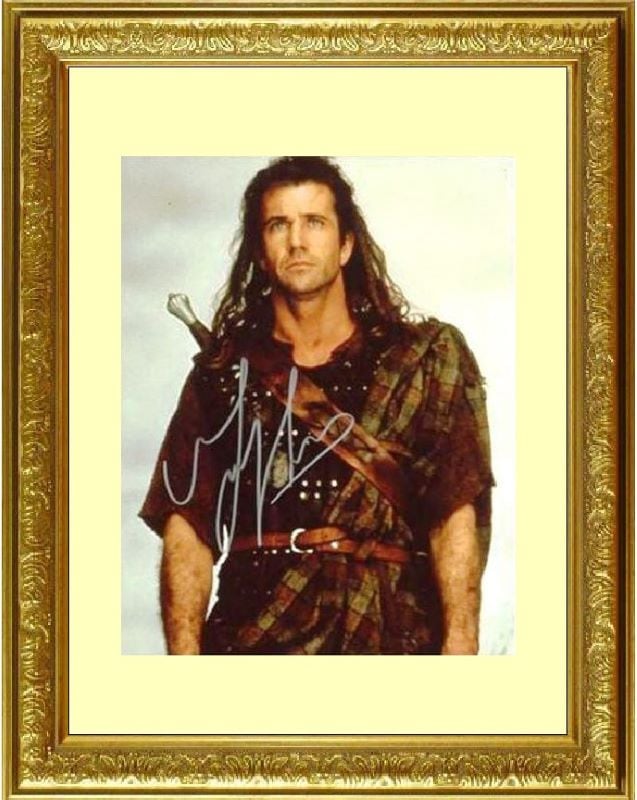 Mel Gibson メル ギブソン 直筆サイン PHOTO | ハリウッド男優 (F-N