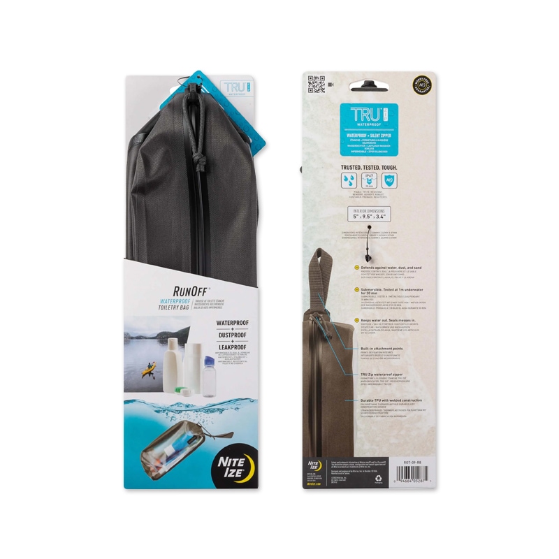 Nite Ize ナイトアイズ】RunOff Waterproof Toiletry Bag ウォーター