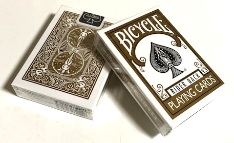 バイスクル（ゴールド）/BICYCLE Gold Deck（バイシクルポーカーサイズ