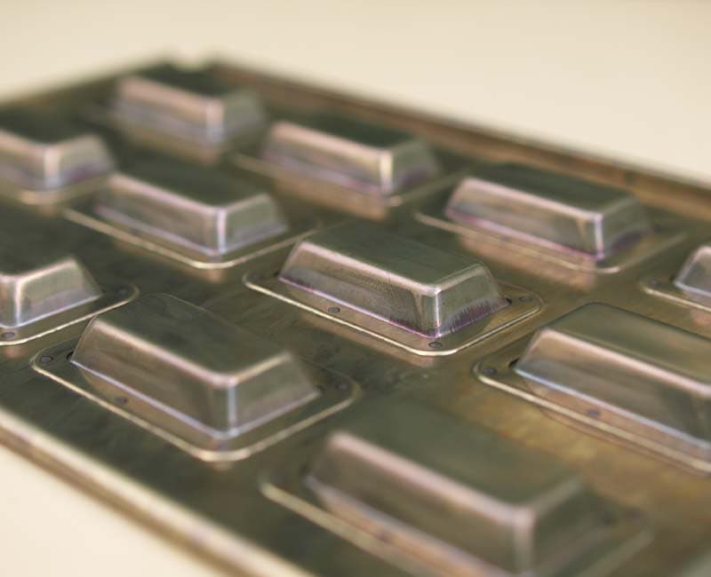 千代田金属 シリコン 加工 センチュリー 小 ミニ フィナンシェ型 天板