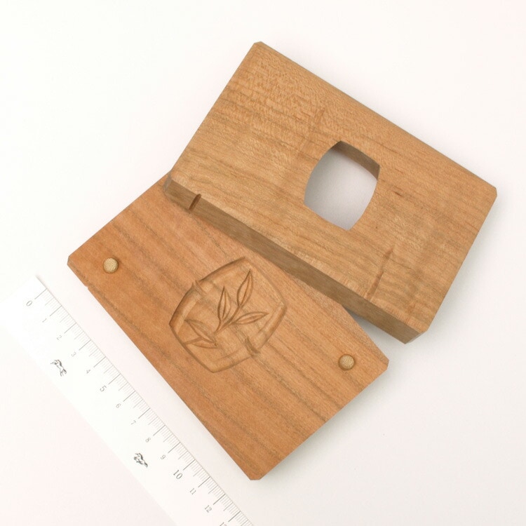 上生菓子用 木型 No05 竹 ※受注生産：納期1か月程度 | 職人手彫 和菓子