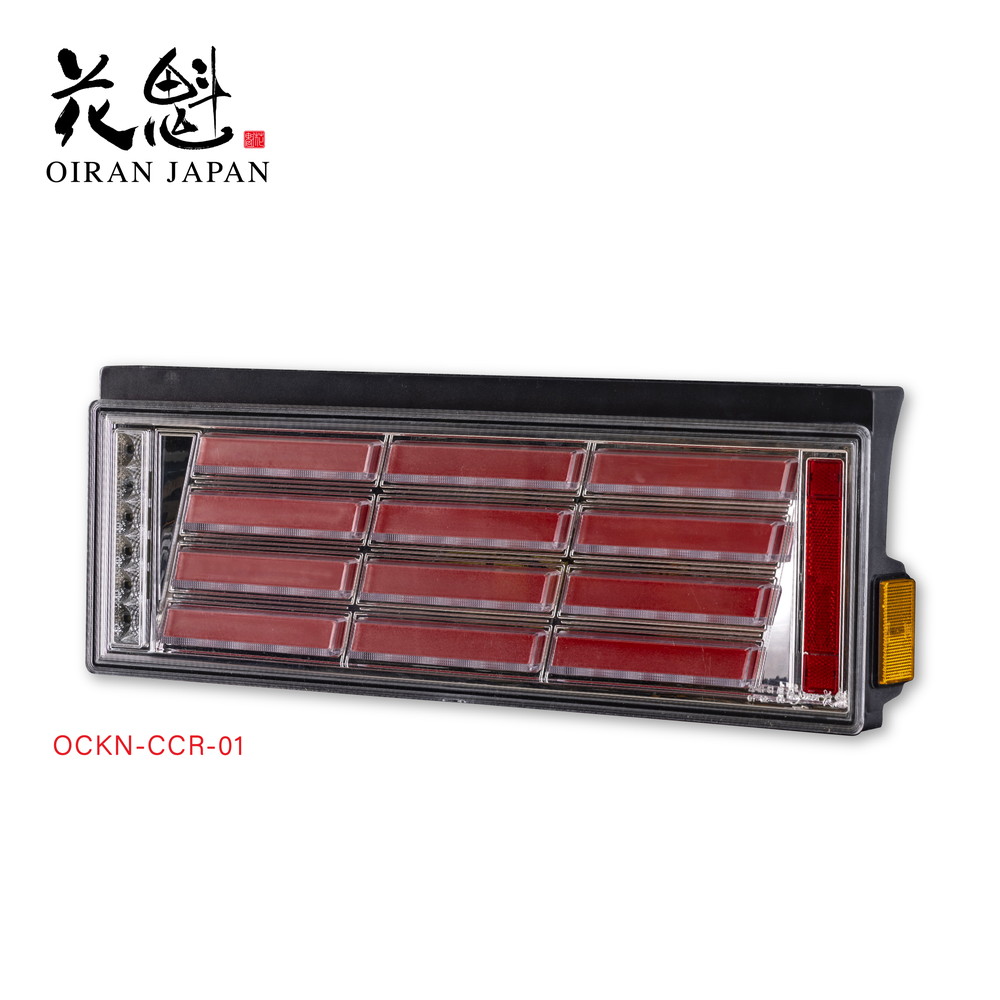 花魁 トラック用LEDテールランプ COMBO 零（3連タイフ゜）クリアレンズ
