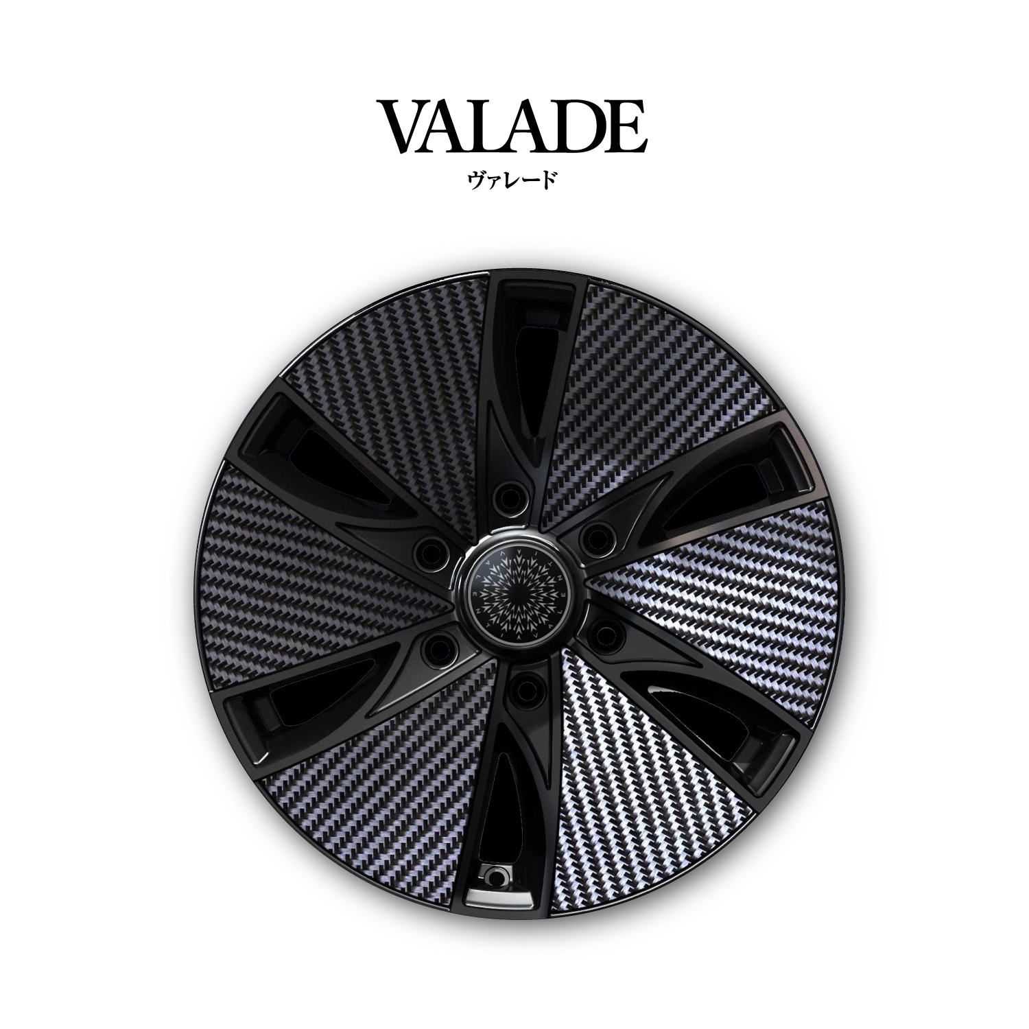 4本ご注文で送料無料】 VALENTI 17インチ 6.5J アルミホイール 単品