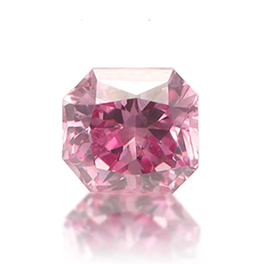 ピンクダイヤモンド ルース 【Fancy Vivid Purplish Pink 0.126ct