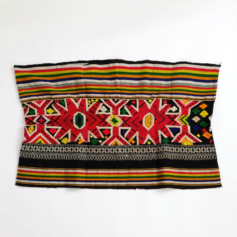 シルク手織り布｜ラオス｜タイ・デーン族パービアン｜民族布｜マライカ