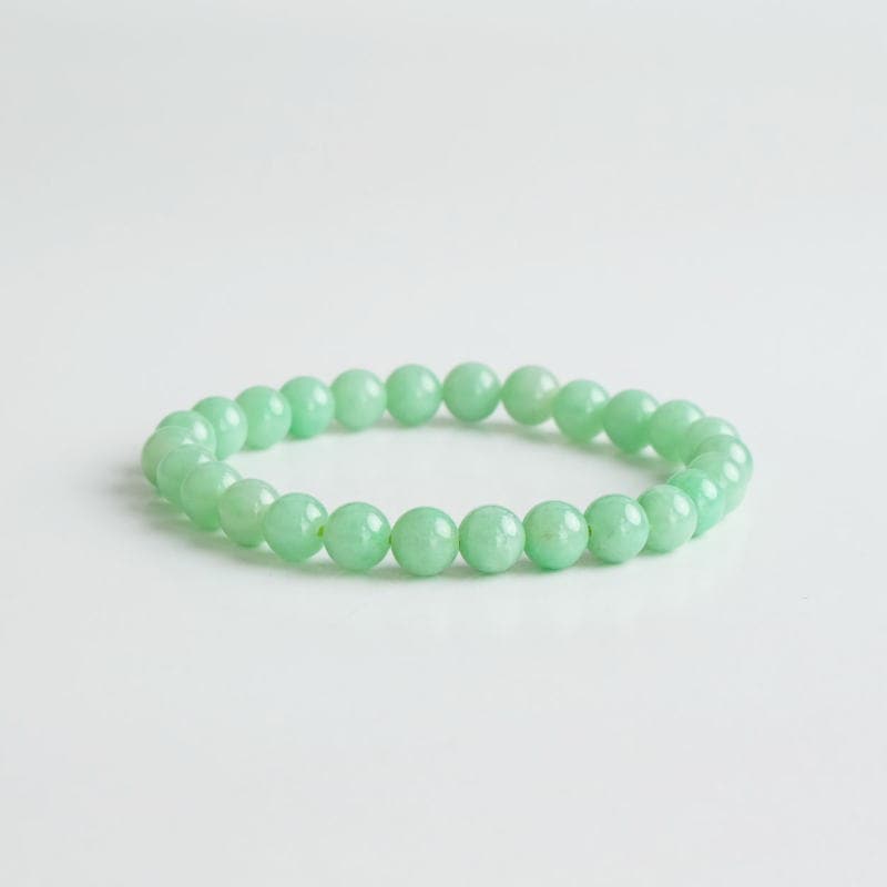 ミャンマー産本翡翠ブレスレット（鑑別書付） 8mm｜マライカ公式通販