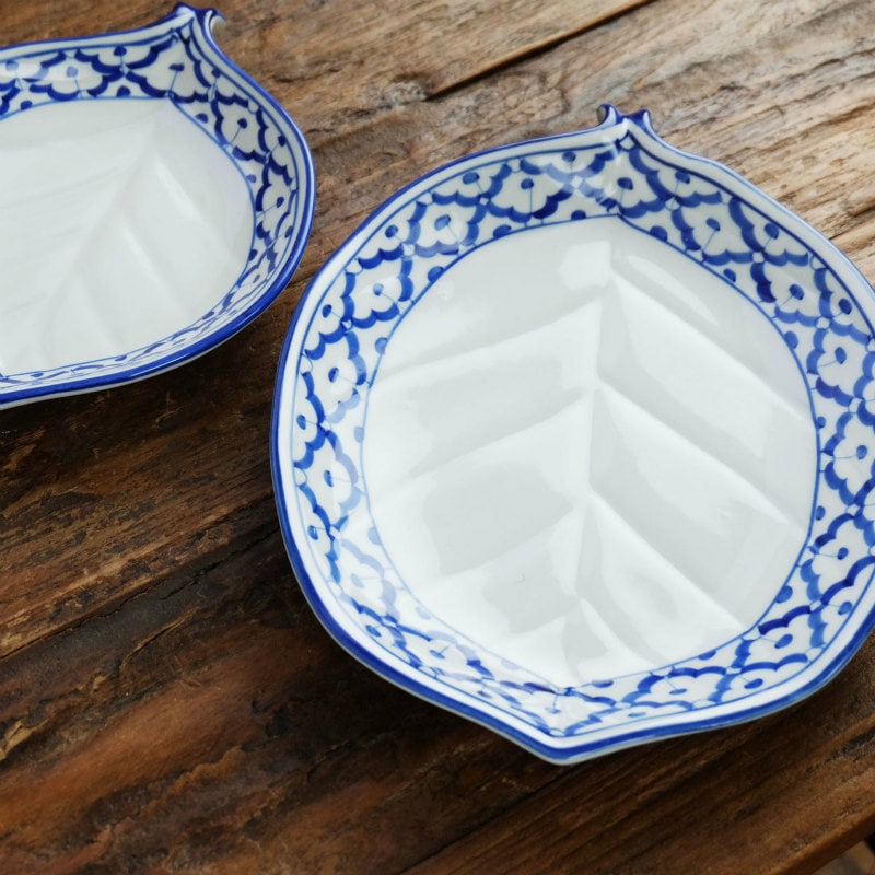 パイナップル柄リーフ皿｜マライカ公式通販