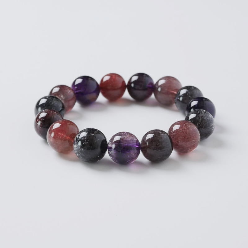 スーパーセブン丸玉ブレスレット 14mm｜マライカ公式通販