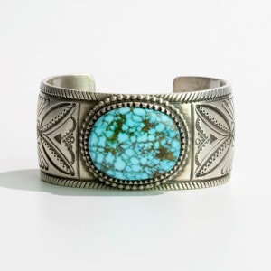 139mm カルヴィンマルチネス ターコイズマウンテン バングル｜マライカ