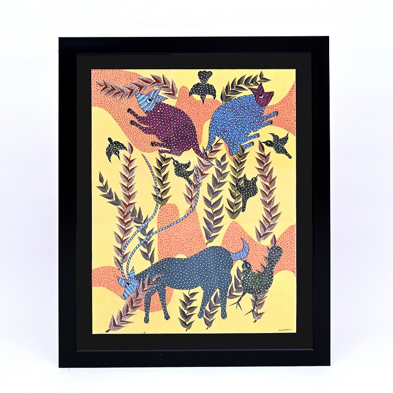 ゴンドペイント 額装済｜マライカ公式通販