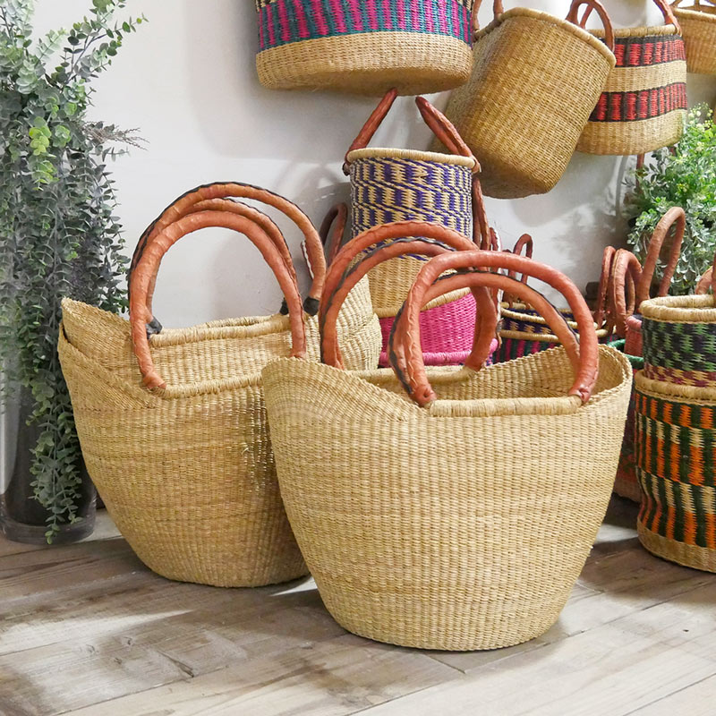 ボルガバスケット・ブルキナバスケット｜民芸雑貨 アフリカ雑貨