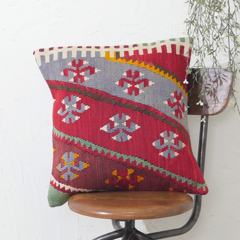 トルコ キリムクッションカバー｜マライカ公式通販