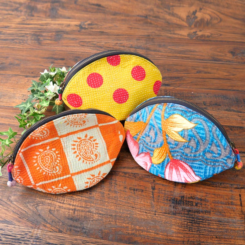 グドゥリー ラリーキルト ポーチ【メール便可】｜マライカ公式通販