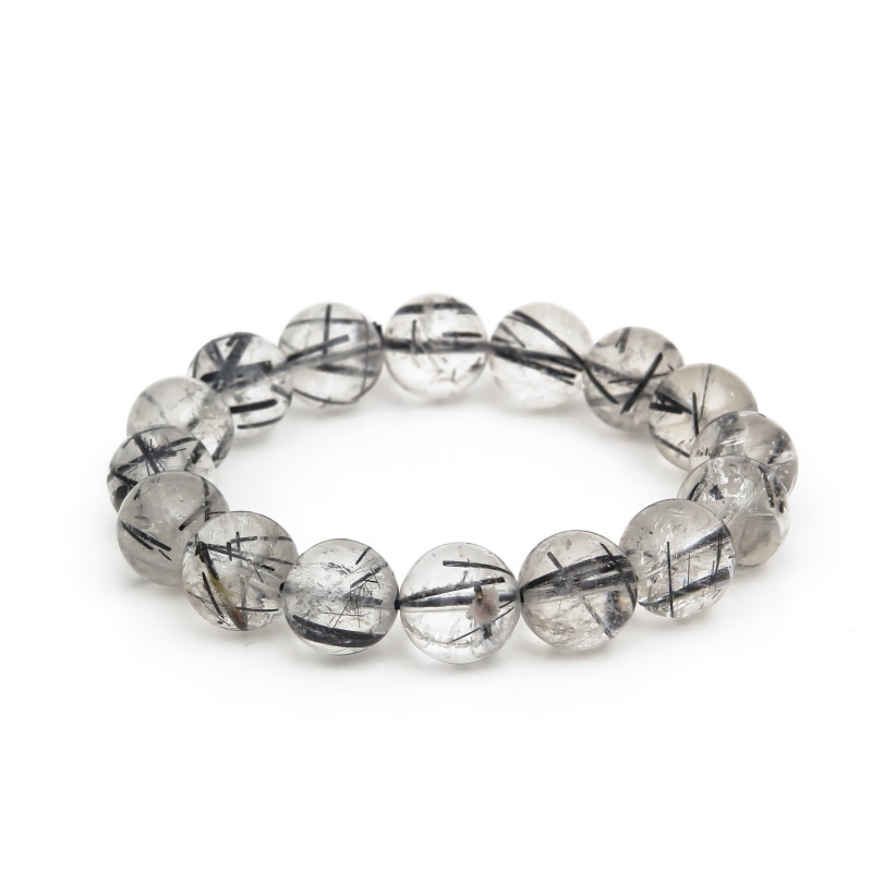 ブラックトルマリン入り水晶（Black Tourmaline In Quartz）｜マライカ