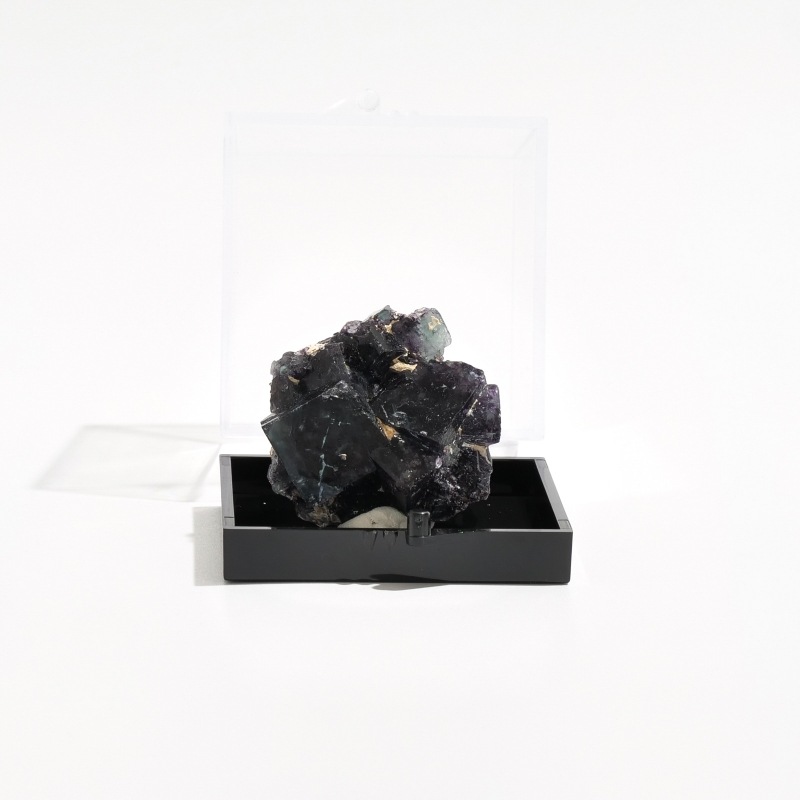 ナミビア・オコルス鉱山 フローライト原石 〈ケース付き〉｜マライカ