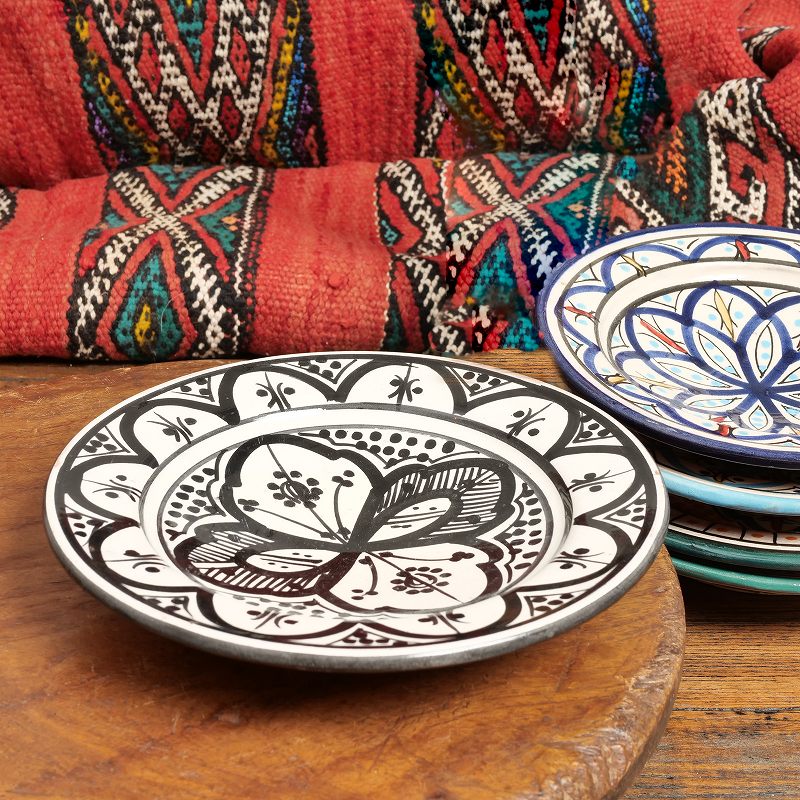 モロッコサフィセラミックプレート L｜マライカ公式通販