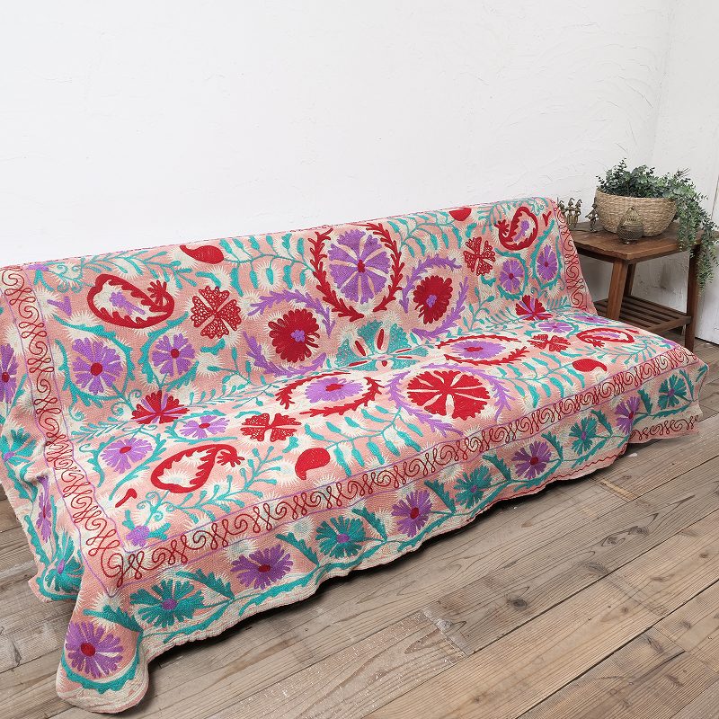 グドゥリー×アリ刺繍マルチクロス｜マライカ公式通販