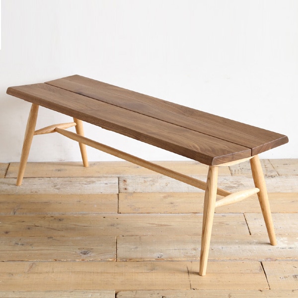 ベンチ ダイニング ウォールナット オーク 無垢材 オーダー可能 幅450