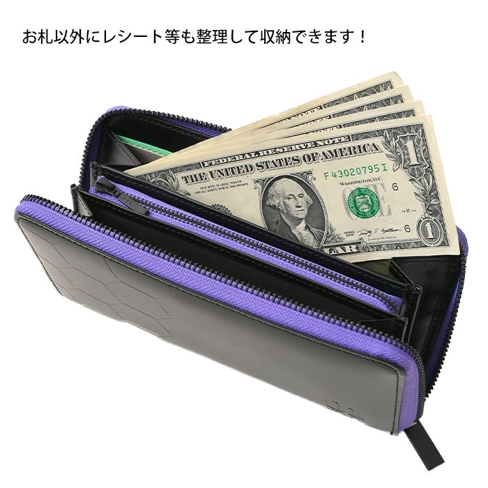 EVANGELION (エヴァンゲリオン) 本革 長財布 89000～4 ラウンド