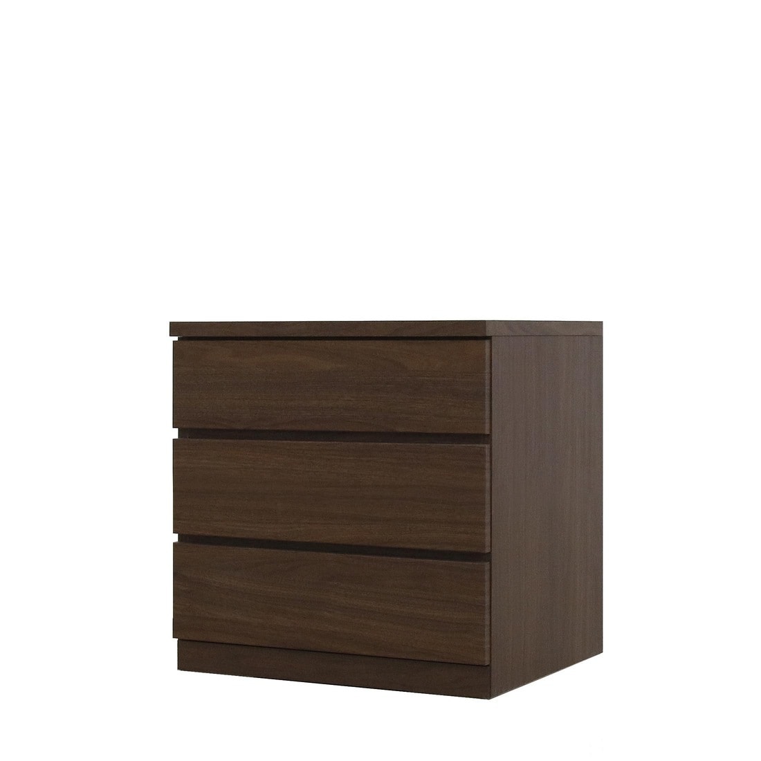 フィット 幅60-3段チェスト(奥行55) ウォールナット | チェスト