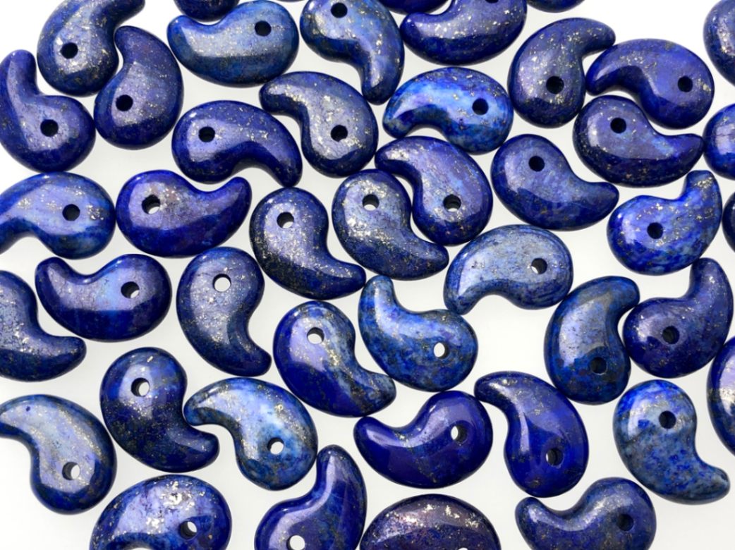 天然石/勾玉（まがたま）/ラピスラズリ（Lapis lazuli/青金石）/S