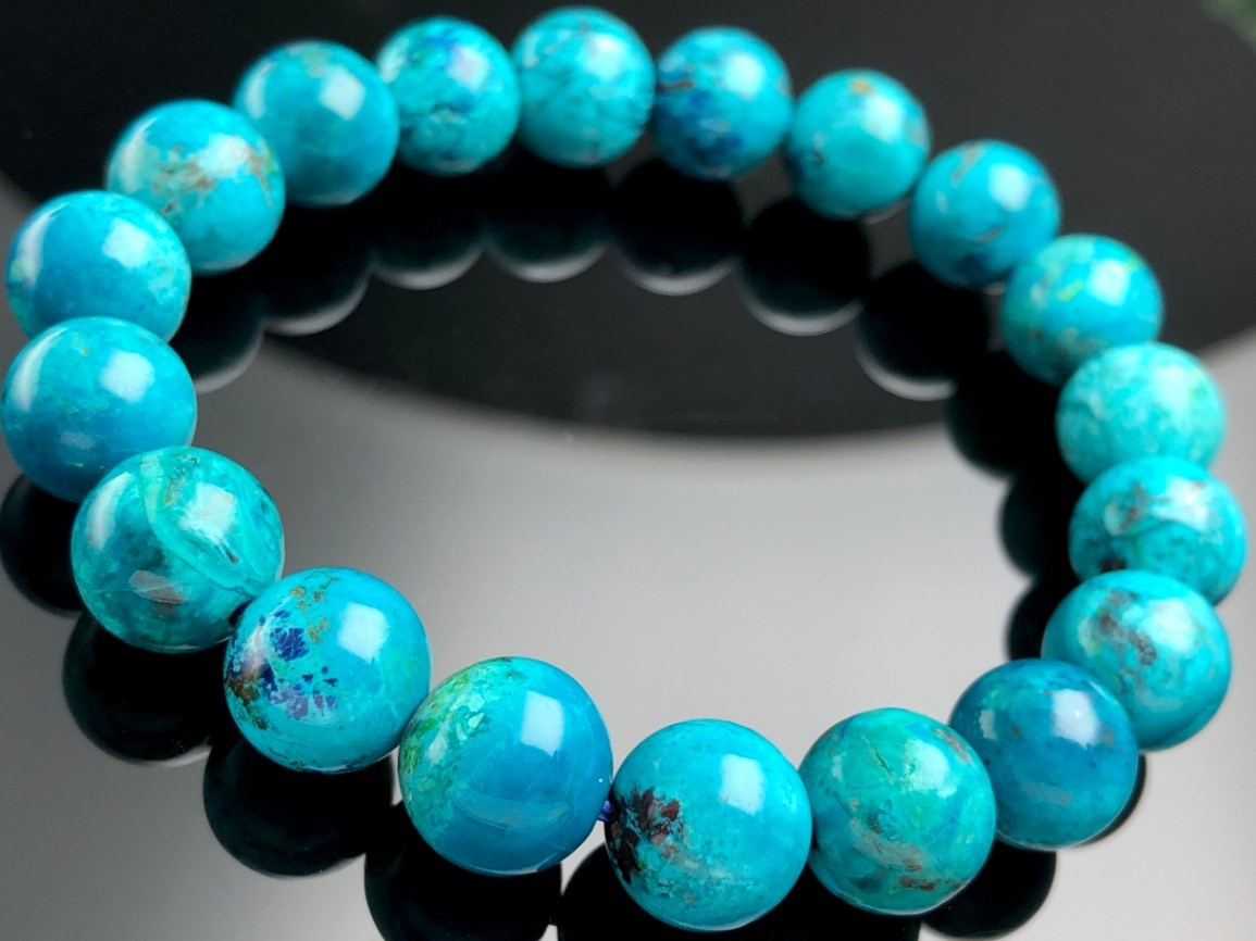 1点物】大人気定番石！☆光沢◎☆天然石ブレスレット/天然フェニックス