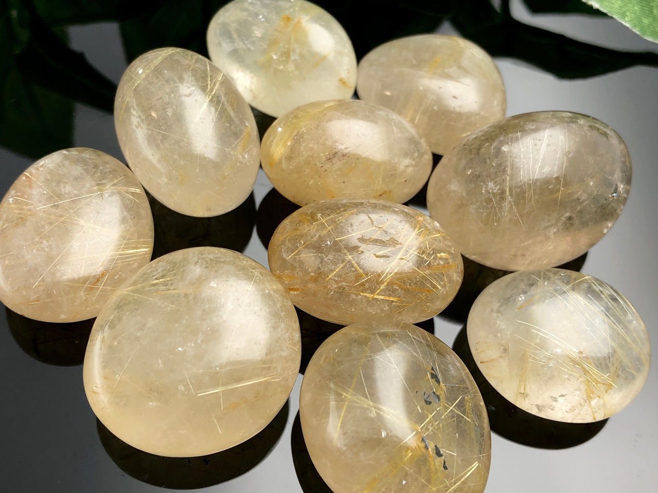 金運・財運の石☆ブラジル産☆天然石/タンブル（お守り石・握り石