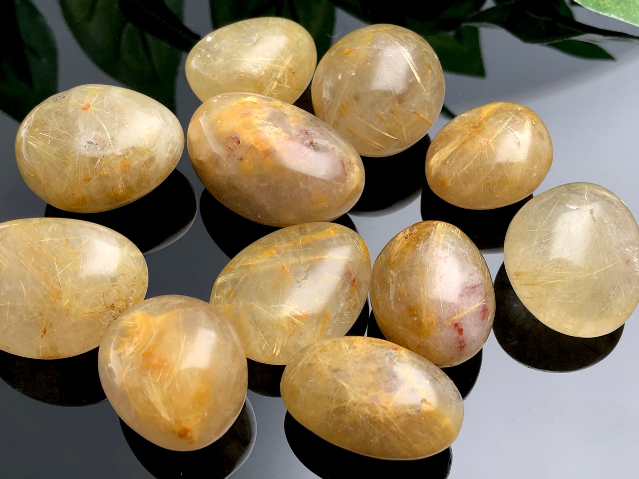 金運・財運の石☆ブラジル産☆天然石/タンブル（お守り石・握り石