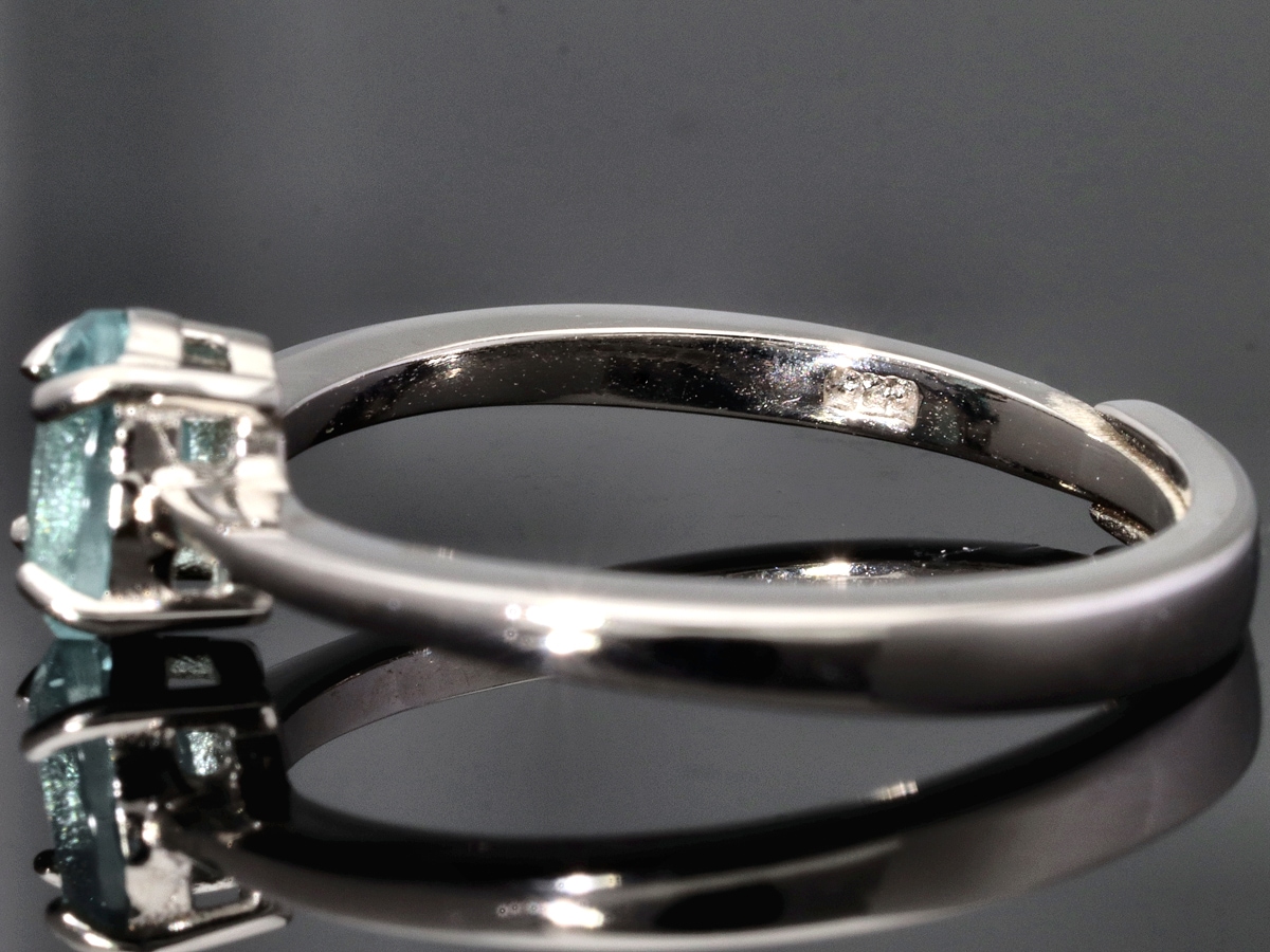 世界三大希少石☆トルマリンの最高峰☆天然石リング/silver925製