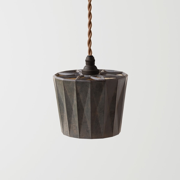 ペンダントランプ 星影 黒ムラ｜FUTAGAMIオンラインショップ「家と真鍮」