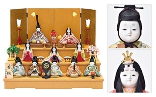 真多呂人形 | 雛人形 お道具 桜美28号駕籠重箱 | 雛人形(ひな人形)、五