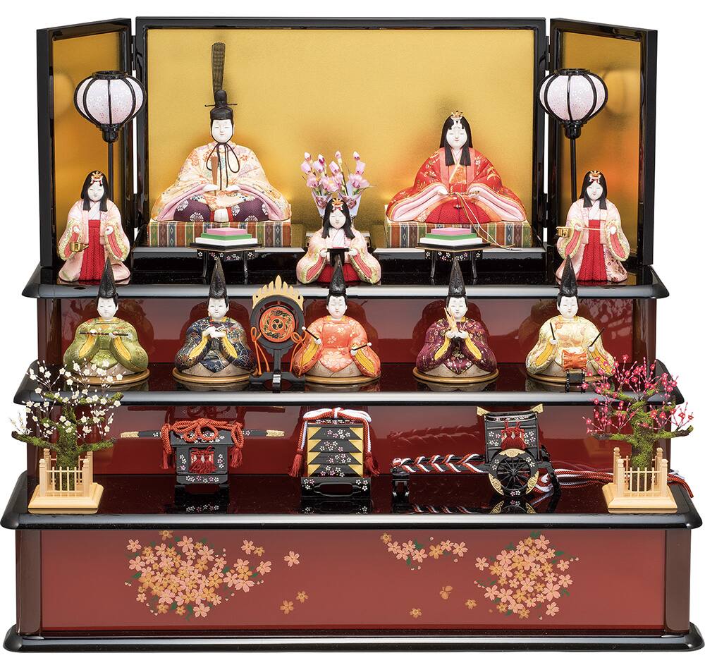 真多呂人形 | 木目込み人形キット,雛人形キット 人形キット 桜園雛（10