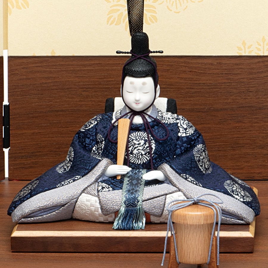 真多呂人形 | 雛人形,親王飾り 藤花 正絹 | 雛人形(ひな人形)、五月