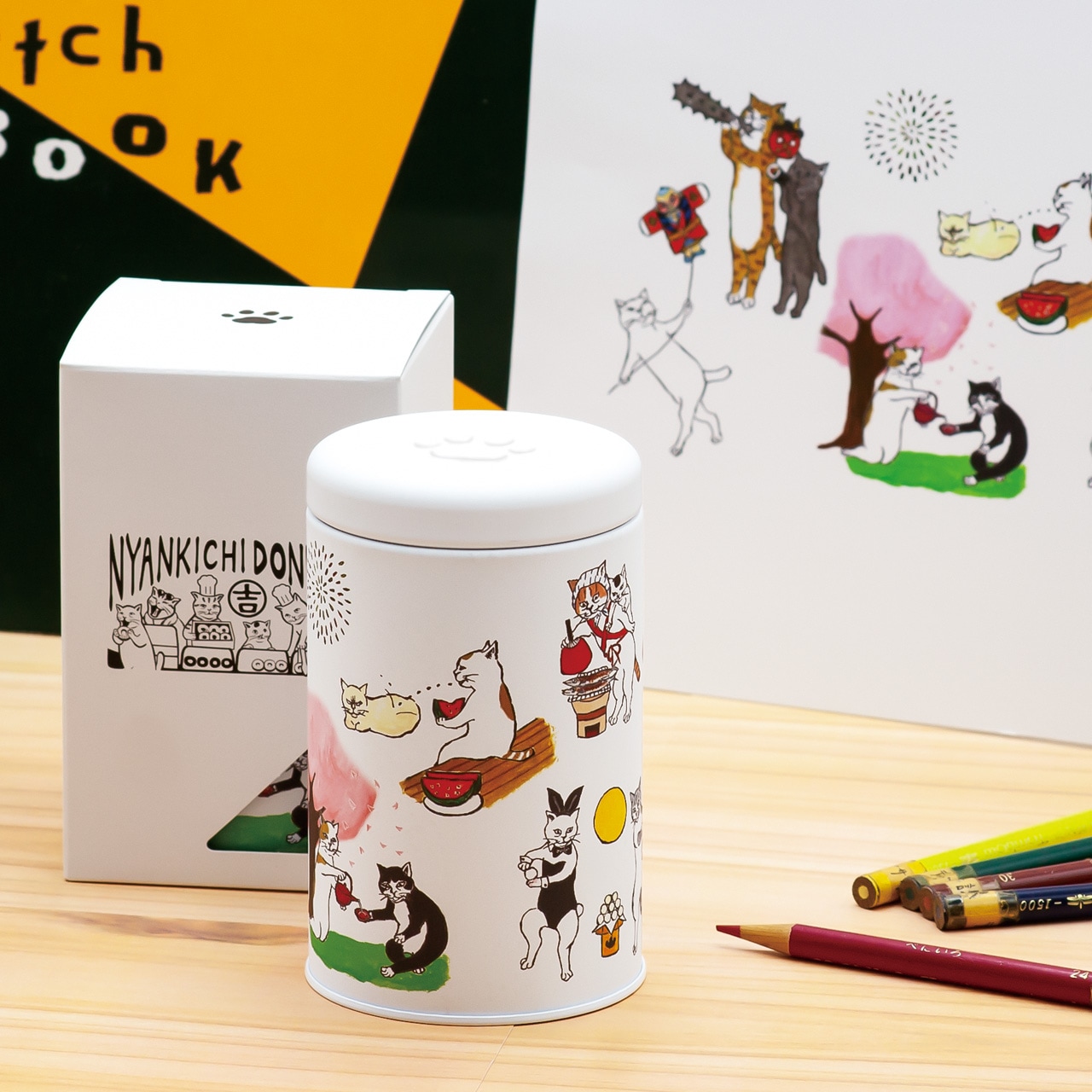 玉露ティーバッグ（ネコカン-にゃん吉ドーナツ-）(2.5g×10袋入) ティー