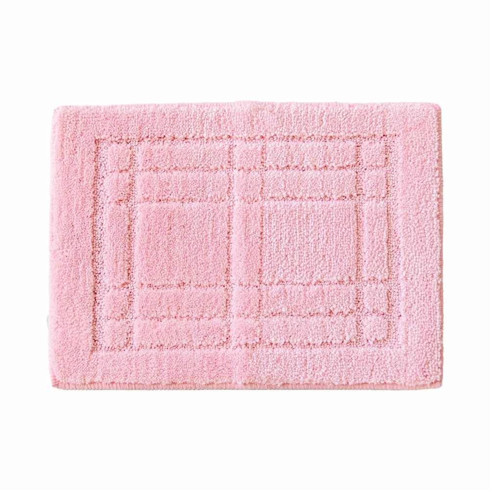 クリュム バスマット 約36cm×50cm （ 洗える お風呂マット シンプル