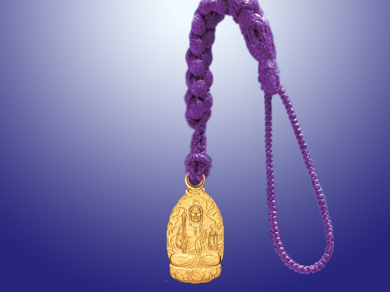 酉歳 不動明王 18金製 御守御本尊根付 | 貴金属神仏具,御守御本尊 | e