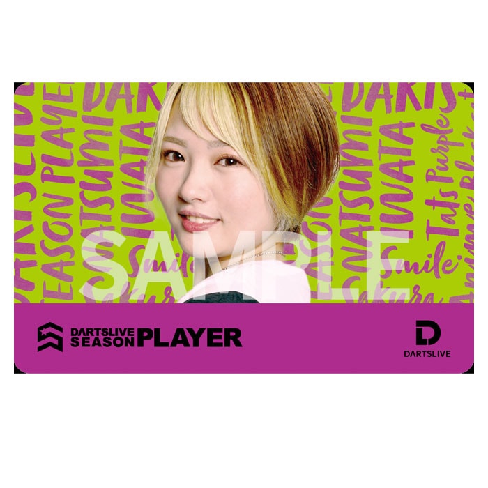 ダーツライブ プレイヤー グッズ 第二弾 坂口優希恵 DARTSLIVE PLAYER