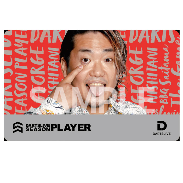 ダーツライブ プレイヤー グッズ 第二弾 坂口優希恵 DARTSLIVE PLAYER
