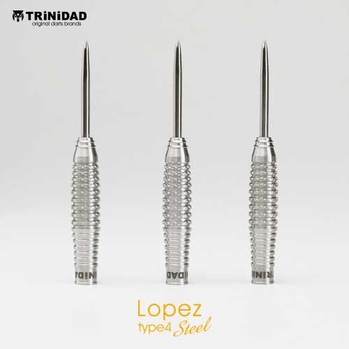 TRiNiDAD】 Lopez4 STEEL ハードダーツ ロペス4 タイプ4 浅田斉吾選手