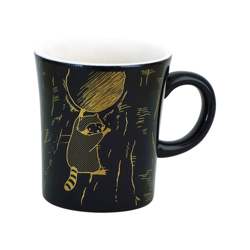 あらいぐまラスカル クラシック マグ(ブラック) | キッチン・食器