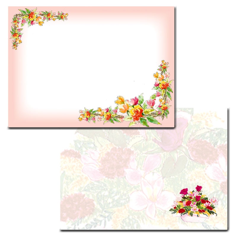 メモスティッカー 【エレガントな花柄】 №774 【人気№1】の作品情報