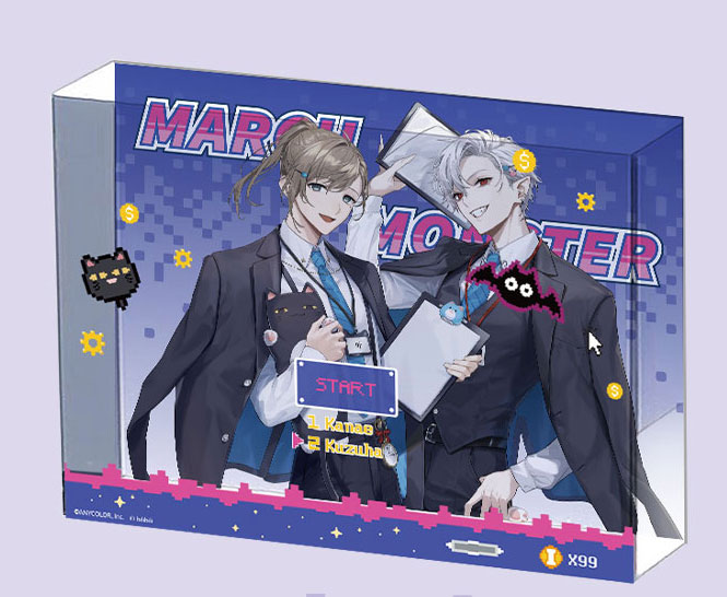 三次予約受付】ChroNoiR 叶＆葛葉 アクリルブロック にじさんじ中国